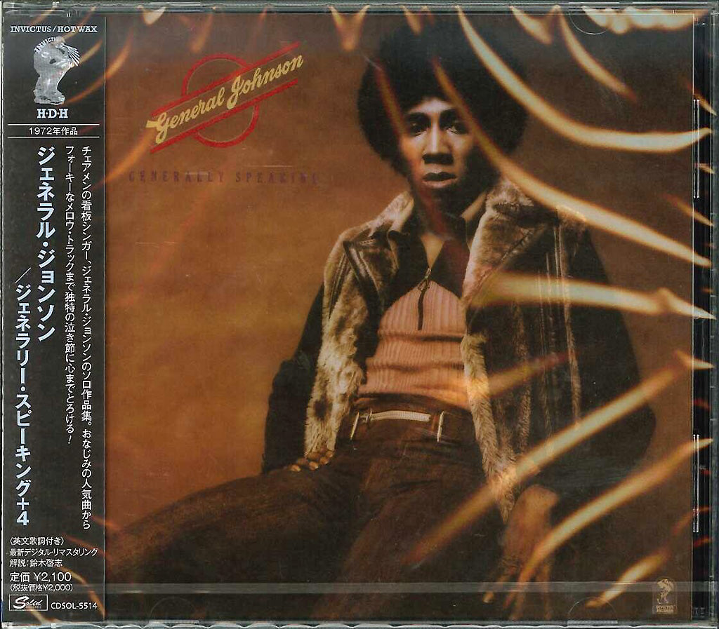 General Johnson - Generally Speaking - Japan  CD Bonus Track