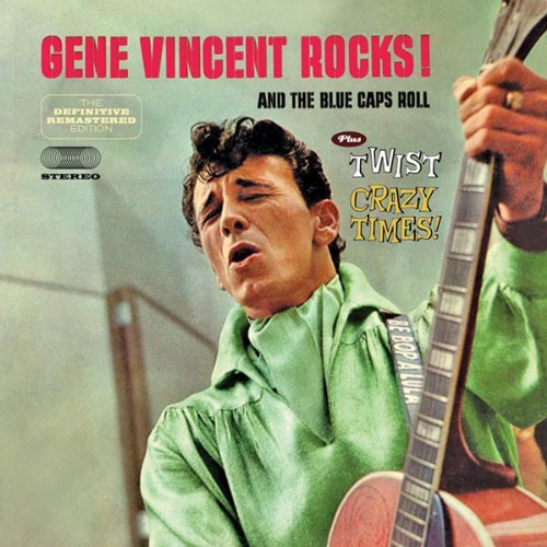 Gene Vincent - Gene Vincent Rocks! + Twist Crazy Times! + 8 - Import CD