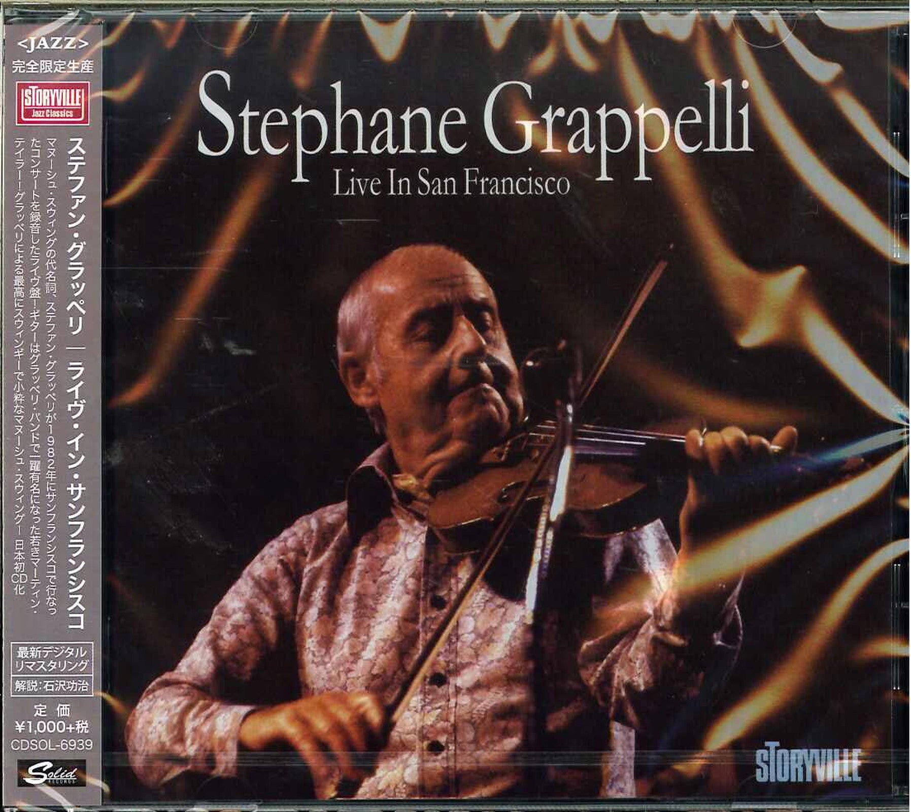 Stephane Grappelli - Live In San Francisco - Limited Edition – CDs