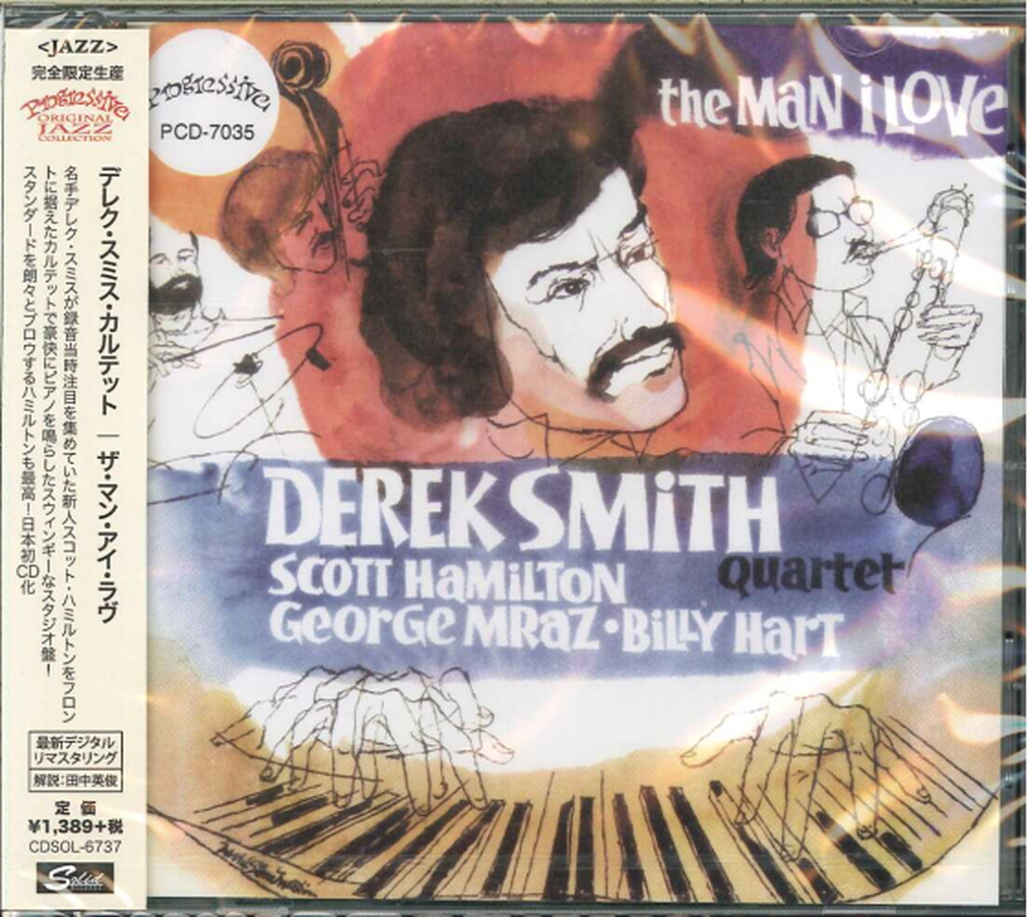 Derek Smith Quartet - The Man I Love - Japan  CD Limited Edition