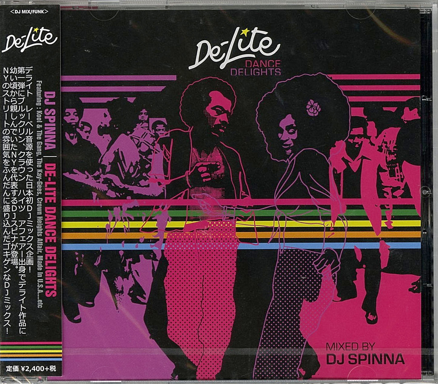 Dj Spinna - De-Lite Dj Mix - Japan  CD