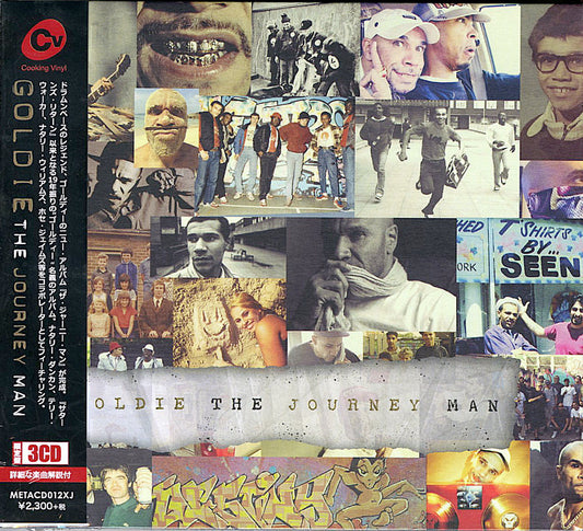 Goldie - The Journey Man - 3 CD Import With Japan Obi Limited Edition