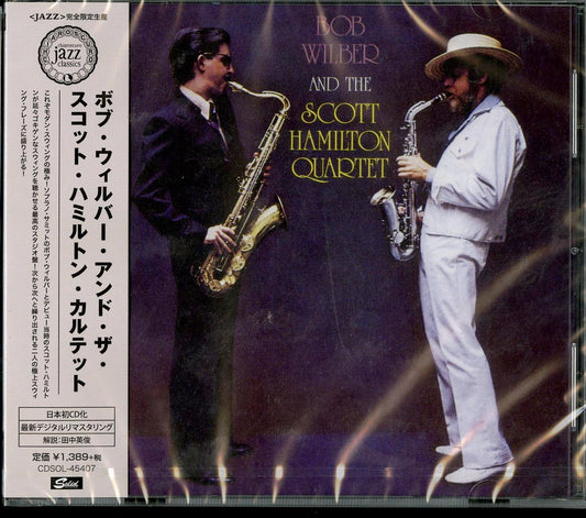 Bob Wilber With The Scott Hamilton Quartet - S/T - Japan  CD Limited Edition