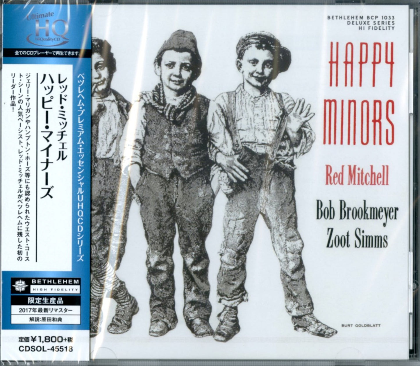 Red Mitchell - Happy Minors - Japan  HQCD Limited Edition