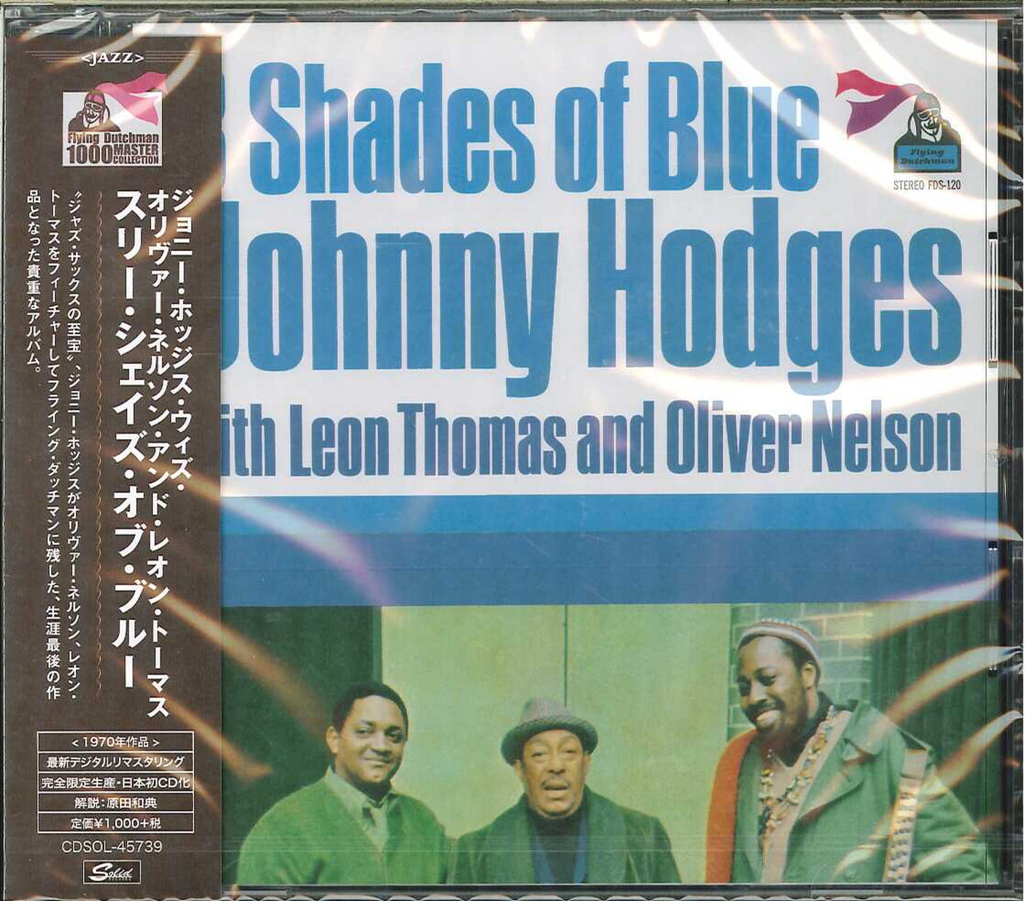 Johnny Hodges With Oliver Nelson And Leon Thomas - 3 Shades Of Blue - Japan  CD Limited Edition