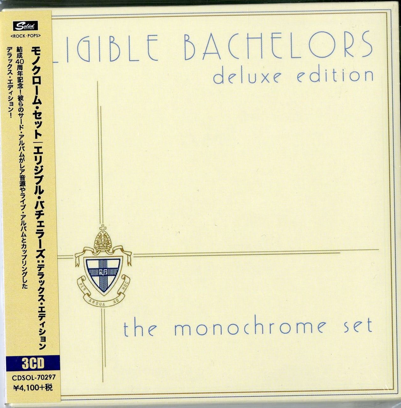 The Monochrome Set - Eligible Bachelors 3Cd Expanded Edition - Japan  3 CD