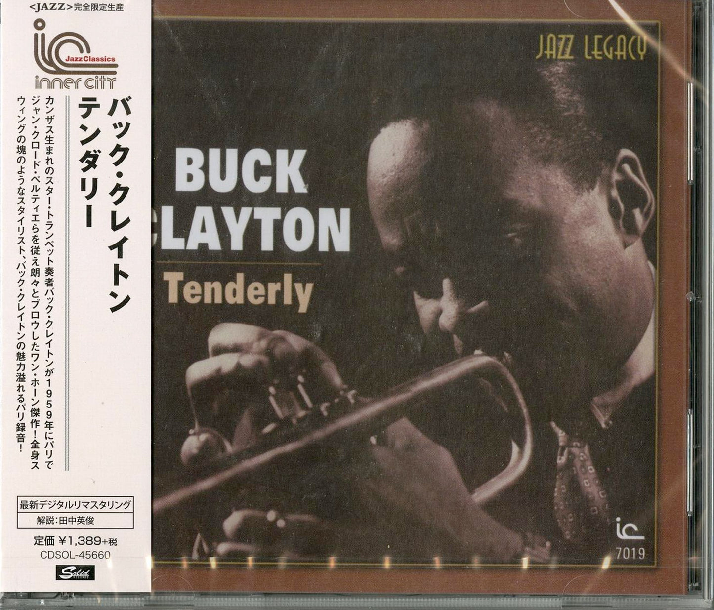 Buck Clayton - Tenderly - Japan  CD Limited Edition