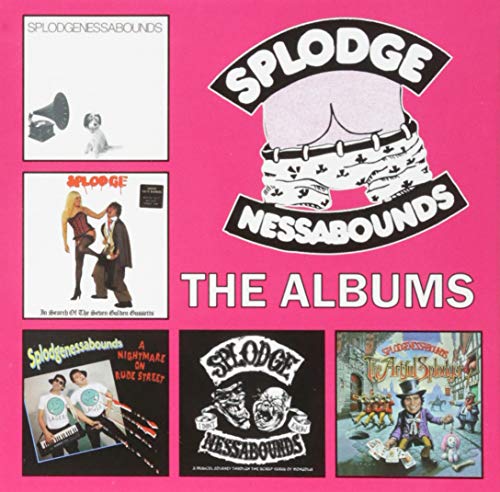 Splodgenessabounds - The Albums - 5 CD Import CD With Japan Obi