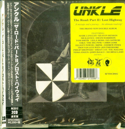 Unkle - The Road: Part Ii / Lost Highway - 2 Import CD+Book With Japan Obi