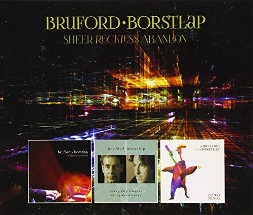 Bruford - Borstlap - Sheer Reckless Abandon - 3 Import CD+DVD With Japan Obi