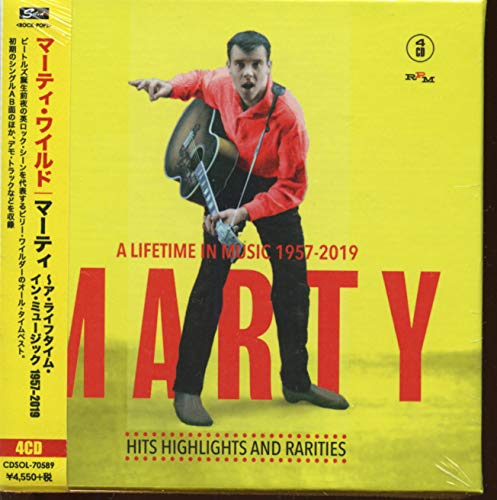 Marty Wilde - Marty: A Lifetime In Music 1957-2019 - 4 CD Import CD With Japan Obi