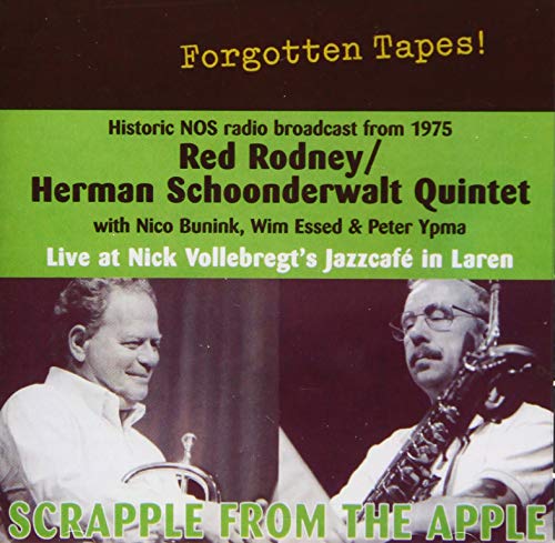 Red Rodney & Herman Schoonderwalt Quintet - Scrapple From The Apple - Japan  CD Limited Edition