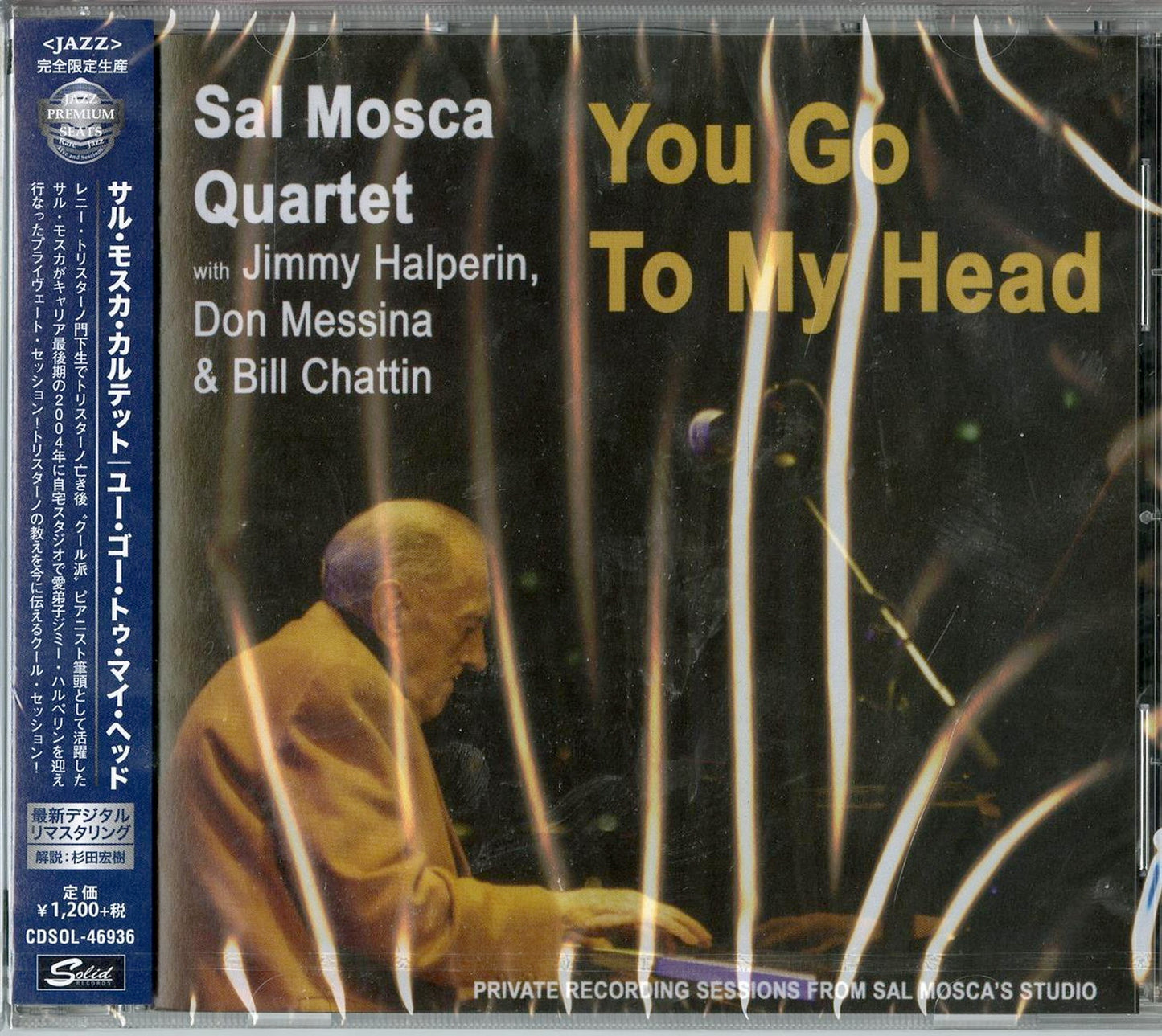 Sal Mosca Quartet - You Go To My Head - Japan  CD Limited Edition