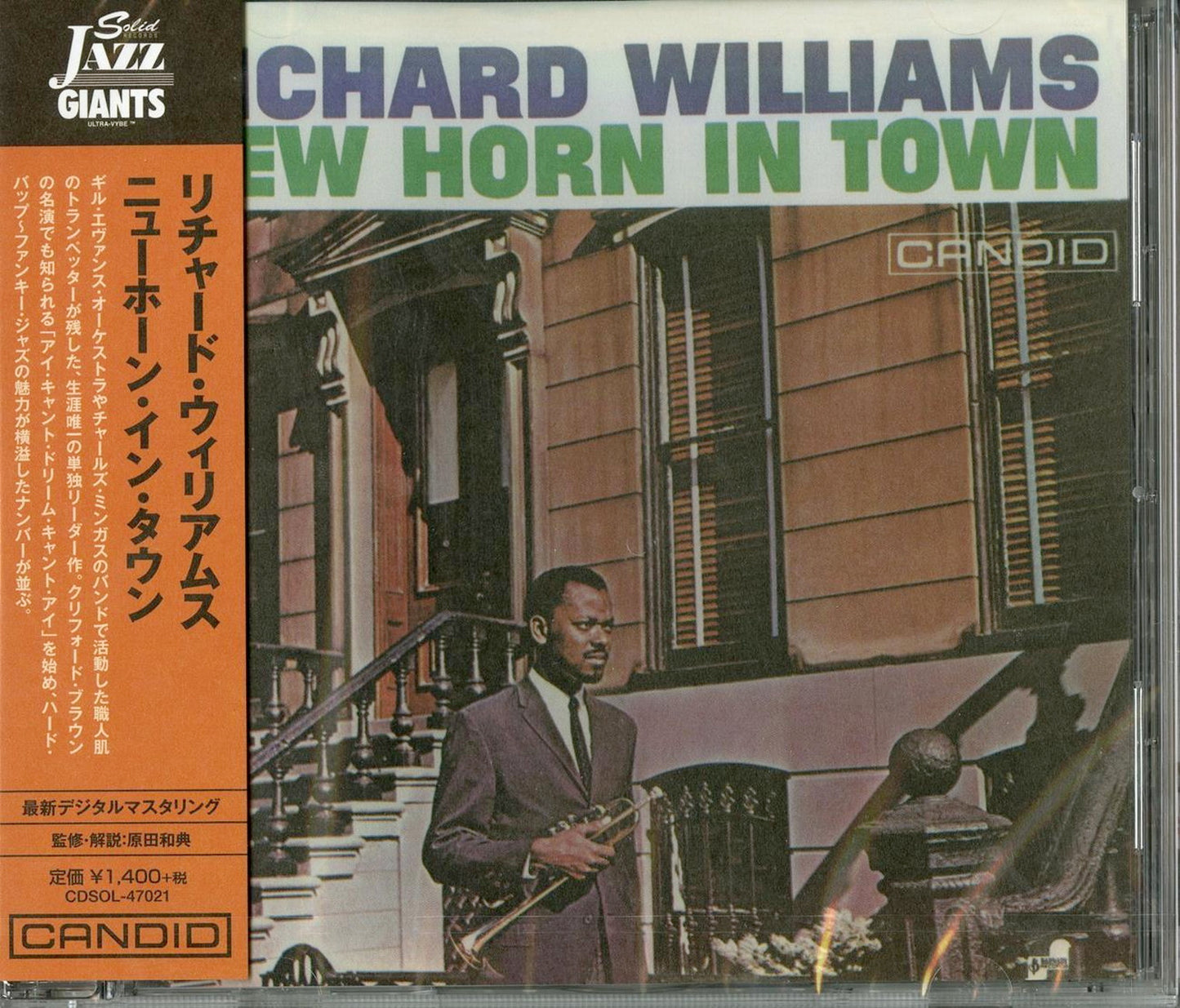 Richard Williams - New Horn In Town - Japan  CD Limited Edition
