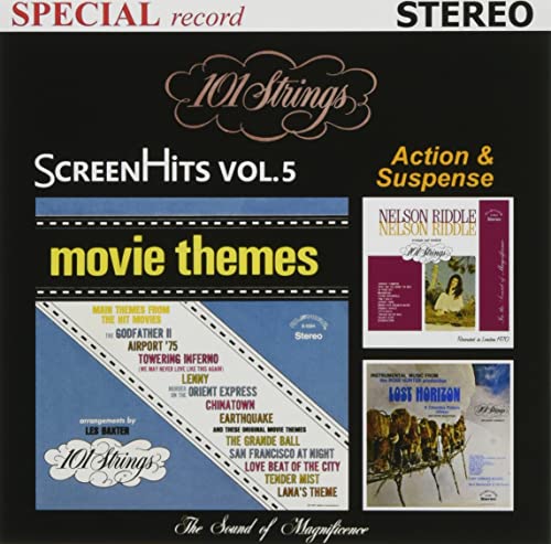 101 Strings Orchestra - Movie Music Vol. 5 Action & Suspense / The Godfather Love Theme - Japan CD