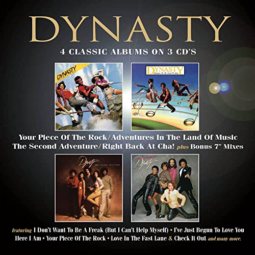 Dynasty - Your Piece Of The Rock / Adventures In The Land Of Music / The Second Adventure / Right Back At Cha - Import 3 CD Bonus Track