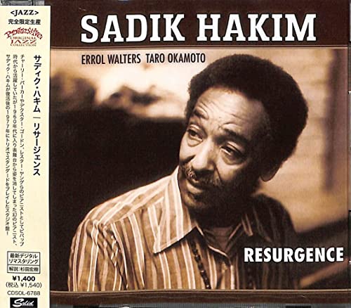 Sadik Hakim Trio - Resurgence - Japan  CD Limited Edition