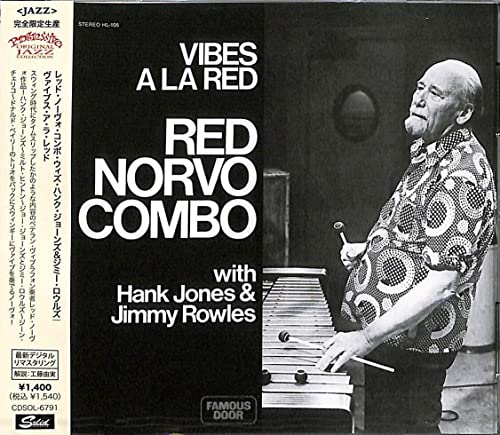 Red Norvo Combo With Hank Jones & Jimmy Rowles - Vibes A La Red - Japan  CD Limited Edition