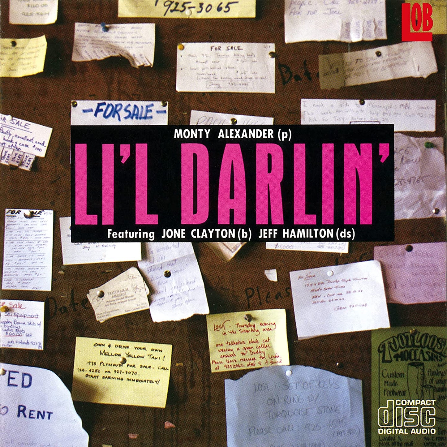 Monty Alexander - Lil Darling. - Japan CD