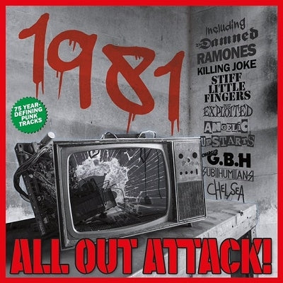 V.A. - 1981 - All Out Attack [3Cd Clamshell Box] - Import CD