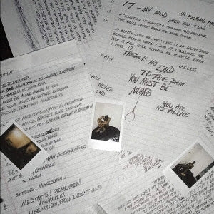 XXXTentacion - 17＜black-and-white marbled disc＞ - Import LP Record