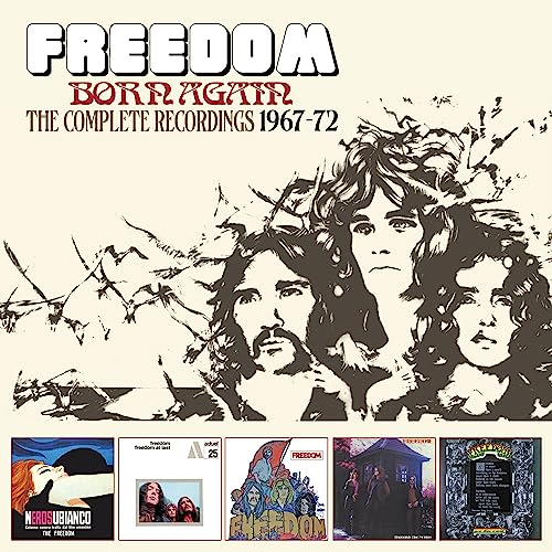 Freedom - Born Again: The Complete Recordings 1967-72 Clamshell Box - Import 5 CD Box Set