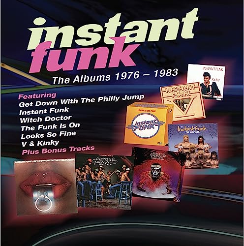 Instant Funk - The Albums 1976-1983 Clamshell Box - Import 5 CD Box Set