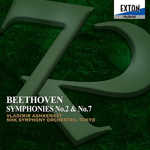 Symphonies Nos.2, 7 : Ashkenazy / NHK Symphony Orchestra‐Beethoven (1770-1827) - Japan SACD Hybrid