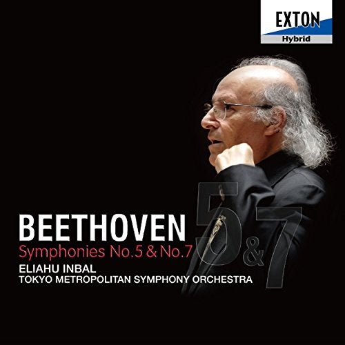 Symphonies Nos, 5, 7, : Inbal / Tokyo Metropolitan Symphony Orchestra‐Beethoven (1770-1827) - Japan SACD Hybrid