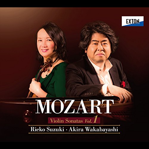 Violin Sonatas Vol.1 : Rieko Suzuki(Vn)Akira Wakabayashi(P)‐Mozart (1756-1791) - Japan SACD Hybrid