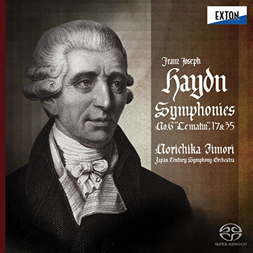 Norichika Iimori. Japan Century Symphony Orchestra - Haydn Symphonies Vol.1 (No.35. 17. 6) - SACD Hybrid