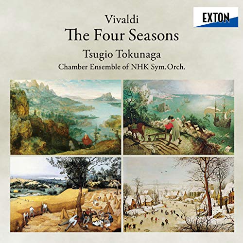 Four Seasons, etc : Tsugio Tokunaga(Vn)NHK So Chamber Ensemble ‐Vivaldi (1678-1741) - Japan SACD Hybrid