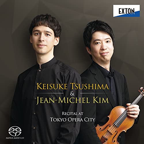 Recital at Tokyo Opera City -Bach, Brahms, Beethoven : Keisuke Tsushima(Vn)Jean-Michel Kim(P) - Japan SACD Hybrid