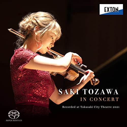 Saki Tozawa : In Concert -Recorded at Takasaki City Theatre 2021 (Hybird) - Japan SACD Hybrid