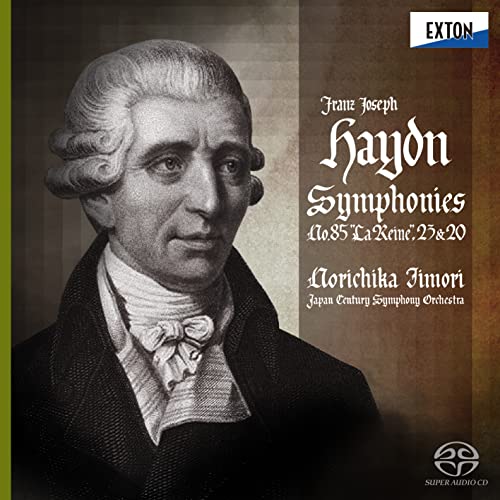 Symphonies Nos.20, 23, 85 : Norichika Iimori / Japan Century Symphony Orchestra ‐Haydn (1732-1809) - Japan SACD Hybrid