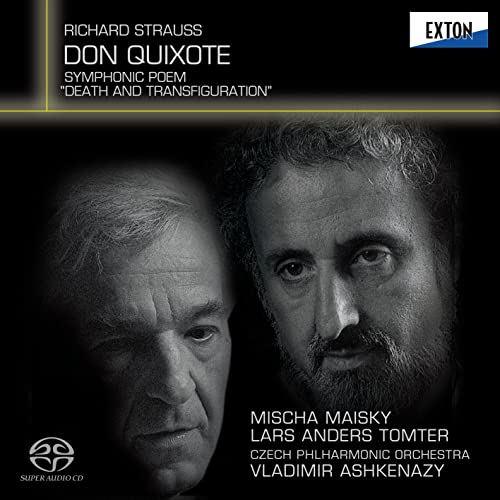 Don Quixote, Tod und Verklarung : Vladimir Ashkenazy / Checz Philharmonic, Mischa Maisky(Vc)‐Strauss, Richard (1864-1949) - Japan SACD Hybrid