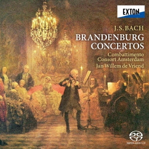 Jan Willem De Friend , Combattimento Consort Amsterdam - Bach (1685-1750) Brandenburg Concertos Nos.1-6 : Jan Willem De Vriend / Combattimento Consort Amsterdam (2Sacd)(Hybrid) - Japan Hybrid SACD