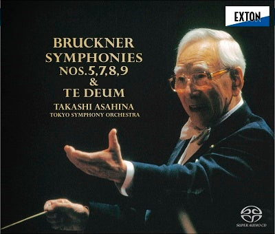 Takashi Asahina (conductor) / Osaka Philharmonic Orchestra - Bruckner: Symphony Selections (1991-1996) - Symphonies Nos. 5, 7, 8, 9 (2 types), Te Deum  - Japan 6 SACD Hybrid