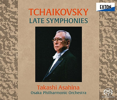 Takashi Asahina (conductor) / Osaka Philharmonic Orchestra - Tchaikovsky: Late Symphonies (1990) - Symphonies Nos. 4, 5, 6 Pathetique, Lyadov: 8 Russian Folk Songs - Elegy  - Japan 3 SACD Hybrid