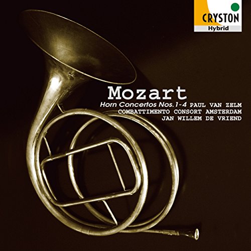 Combattimento Consort Amsterdam - Mozart : Horn Conceroto No. 1 & No. 2 & No. 3 & No. 4 - Japan SACD Hybrid