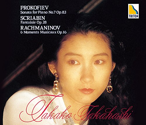 Prokofiev Piano Sonata No.7, Rachmaninov Moments Musicaux, Scriabin : Takako Takahashi‐Prokofiev (1891-1953) - Japan CD