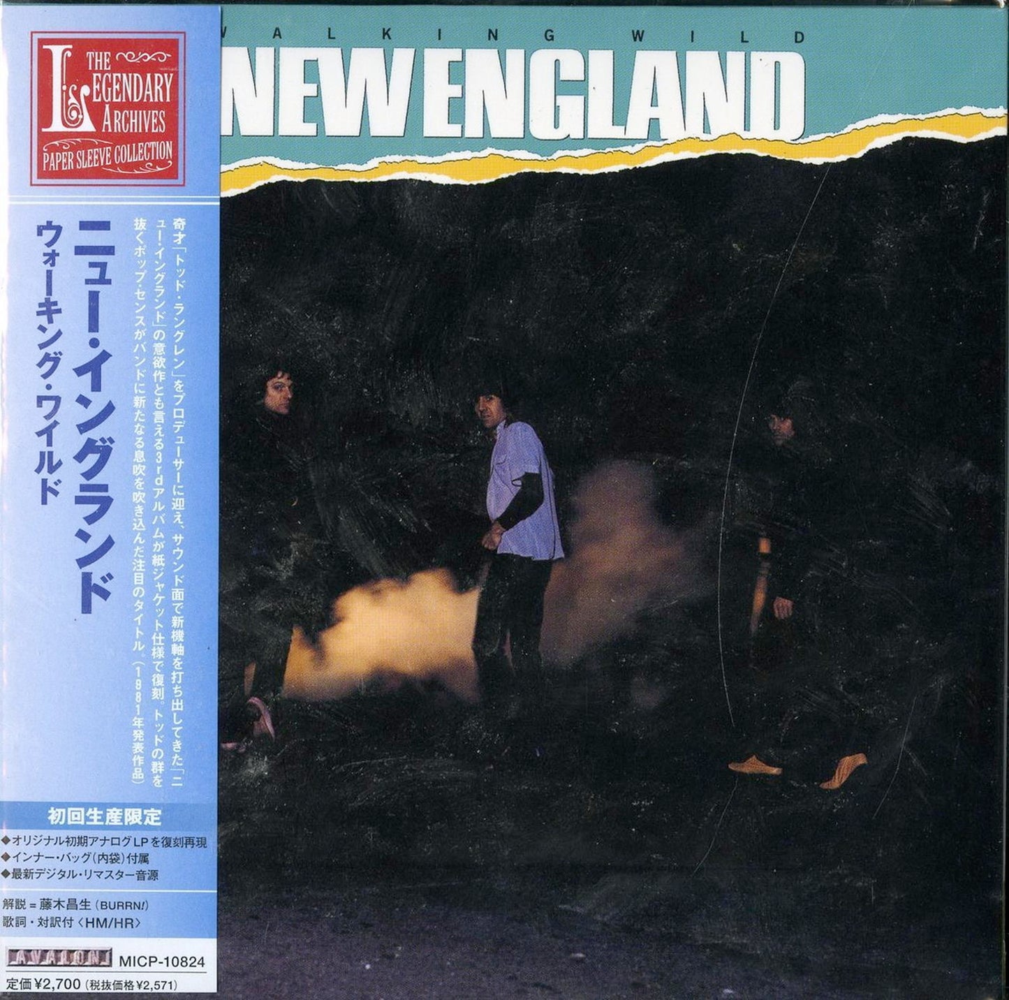 New England - Walking Wild - Japan  Mini LP CD