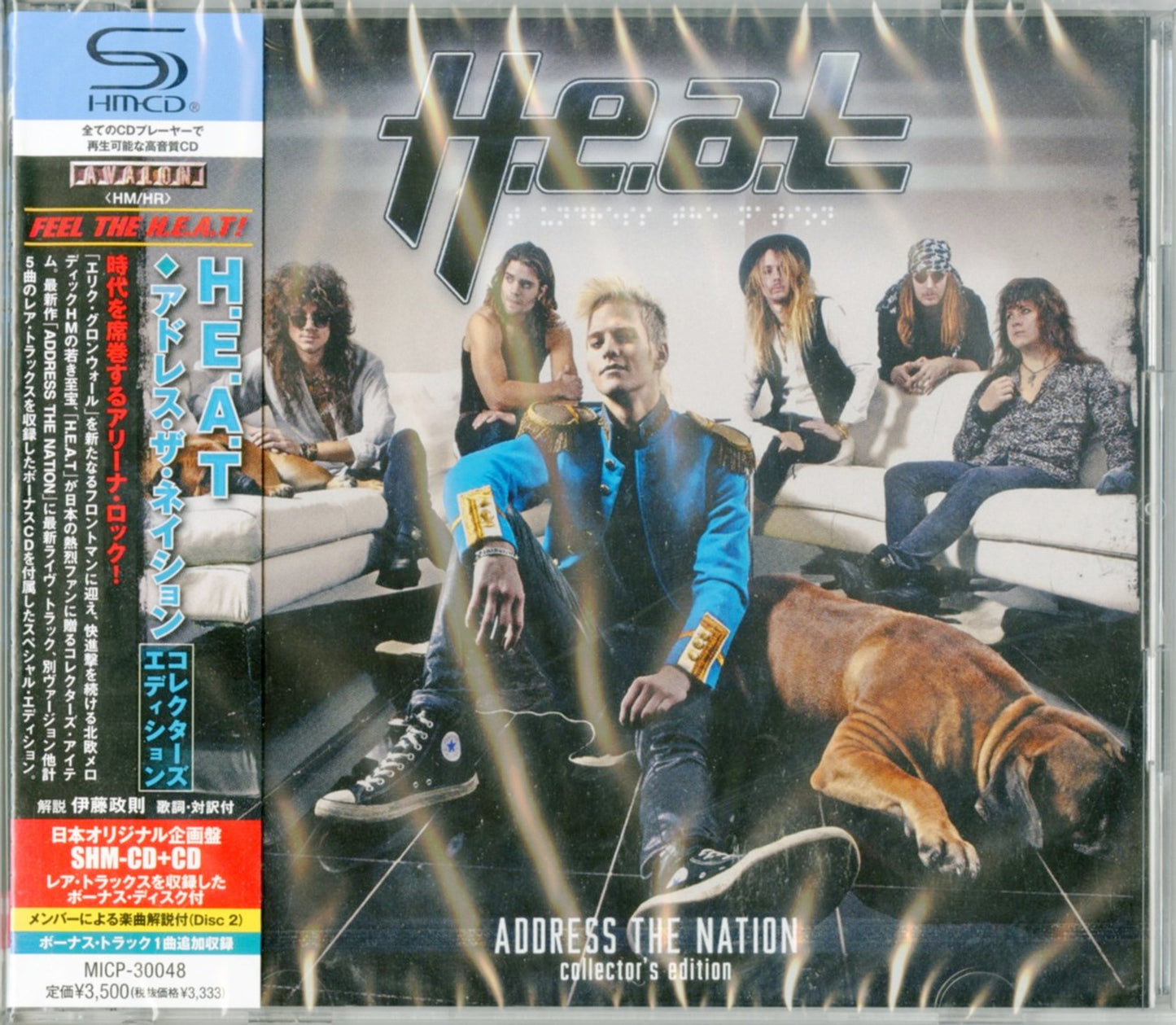H.E.A.T - Address The Nation (Tour Edition) - Japan  SHM-CD+CD Bonus Track