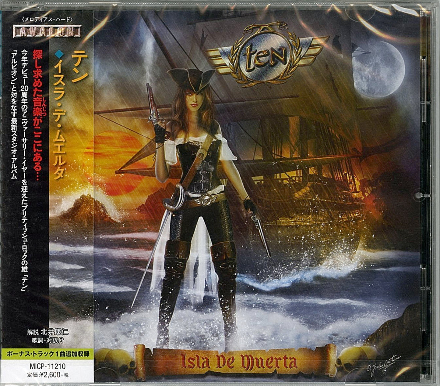Ten - Isla De Muerta - Japan  CD Bonus Track