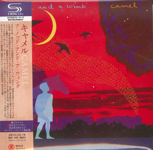 Camel - A Nod And A Wink - Japan  Mini LP SHM-CD Bonus Track