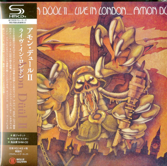 Amon Duul Ii - Live In London - Japan  Mini LP SHM-CD