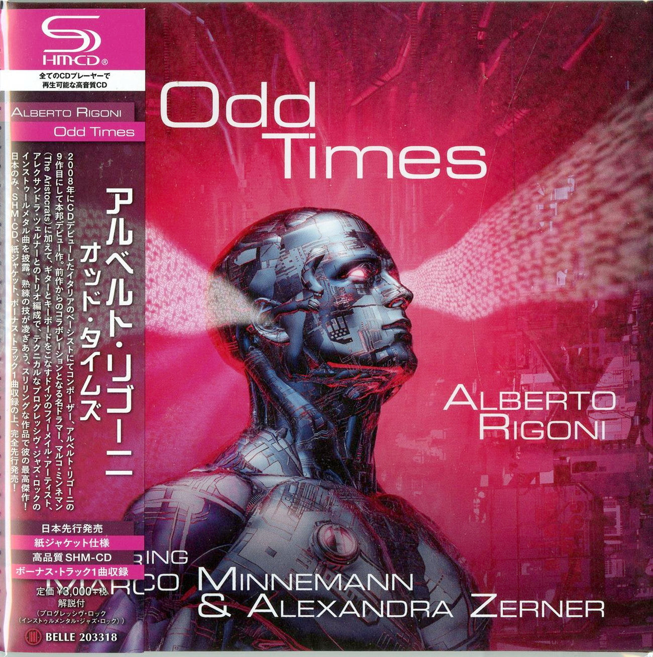 Alberto Rigoni - Odd Times - Mini LP SHM-CD Bonus Track