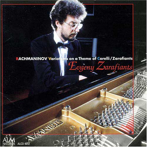 Corelli Variations: Zarafiants‐Rachmaninov, Sergei (1873-1943) - Japan CD
