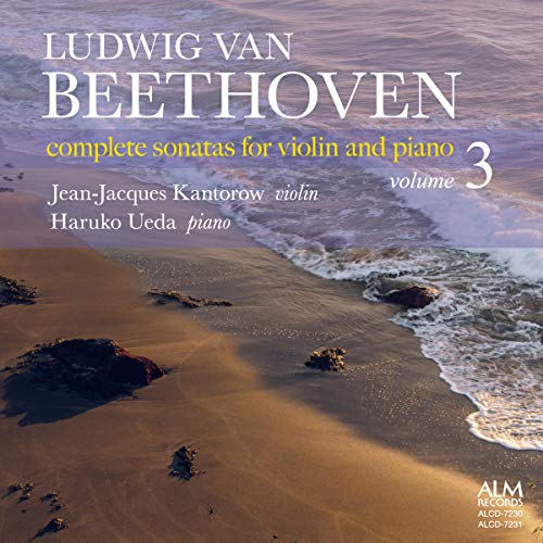 Jean-Jacques Kantorow Ueda Haruko - Beethoven: Complete Violin Sonatas Vol.3 - Japan  2 CD Bonus Track