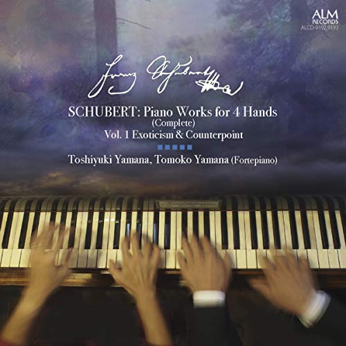 Toshiyuki Yamana & Tomoko Yamana - Schubert: Forte Piano Ni Yoru 4 Te Rendan Sakuhin Zen Shu Dai 1 Kan Exoticism To Taiiho - Japan  2 CD